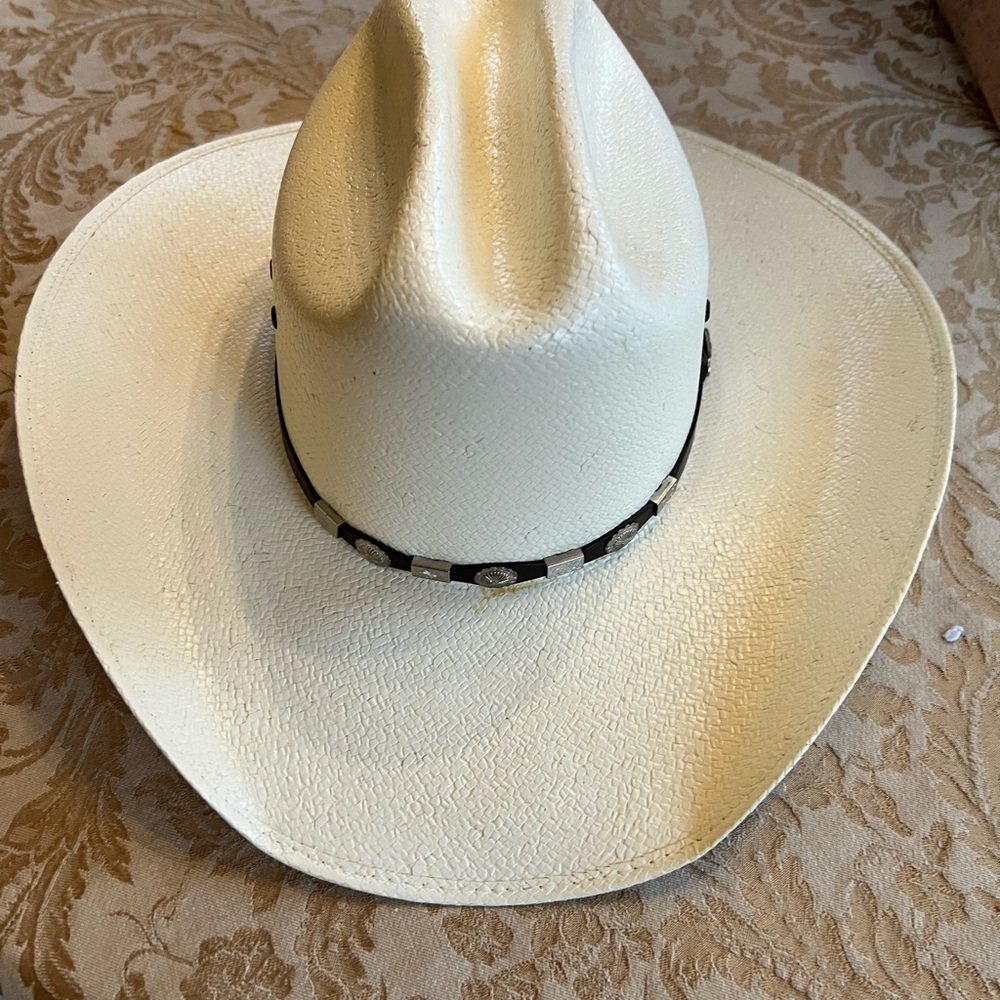Justin Boots Cream Western Hat